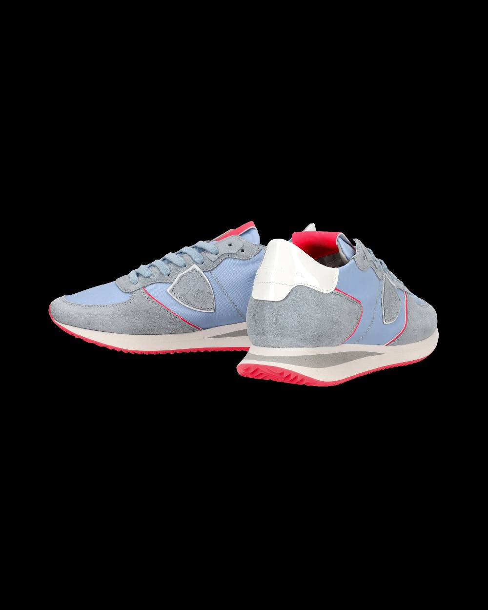 Philippe Model Sneaker bassa Trpx donna - azzurro e fucsia Nuova