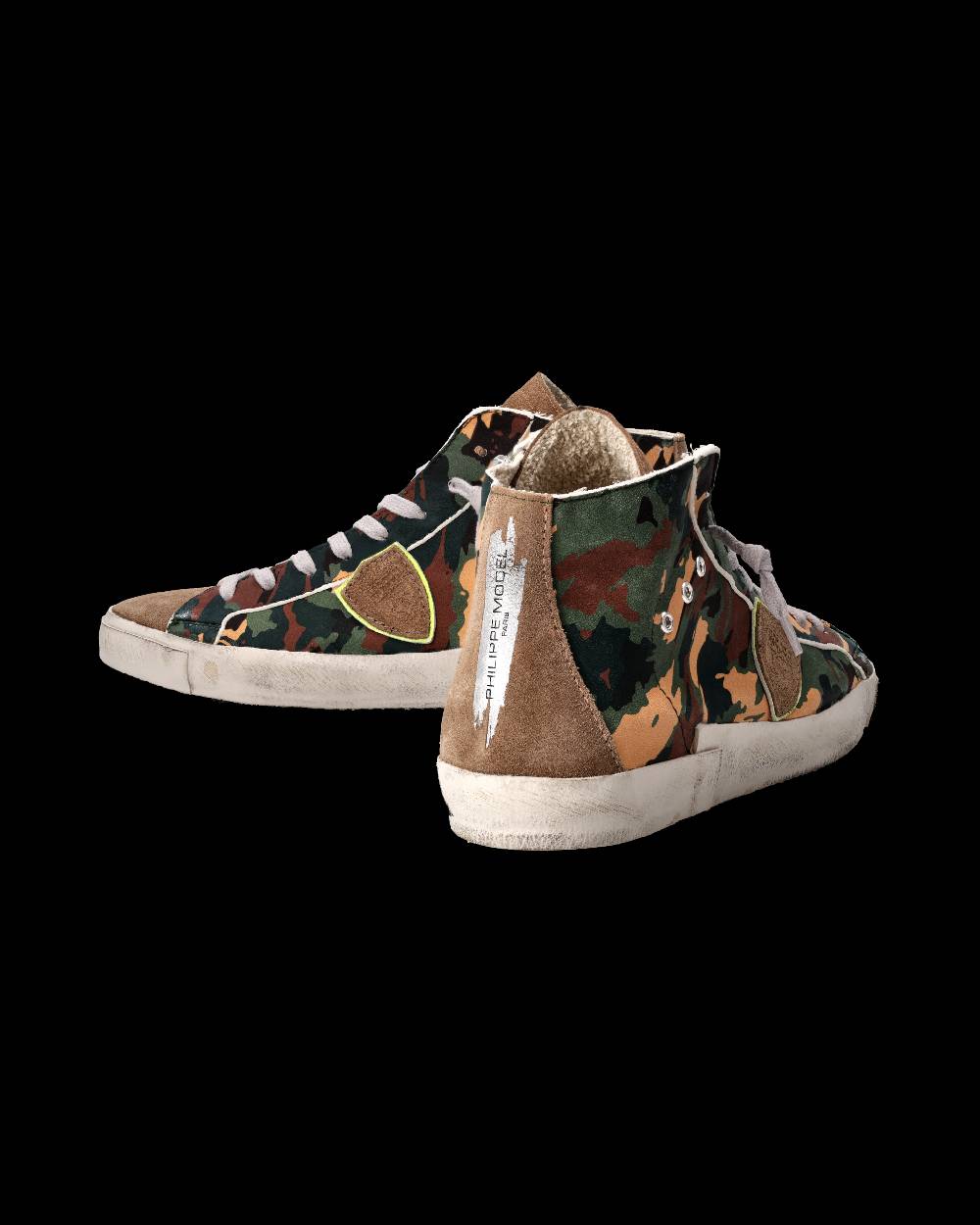 Philippe Model Sneaker Prsx Uomo, Verde e Beige 2025