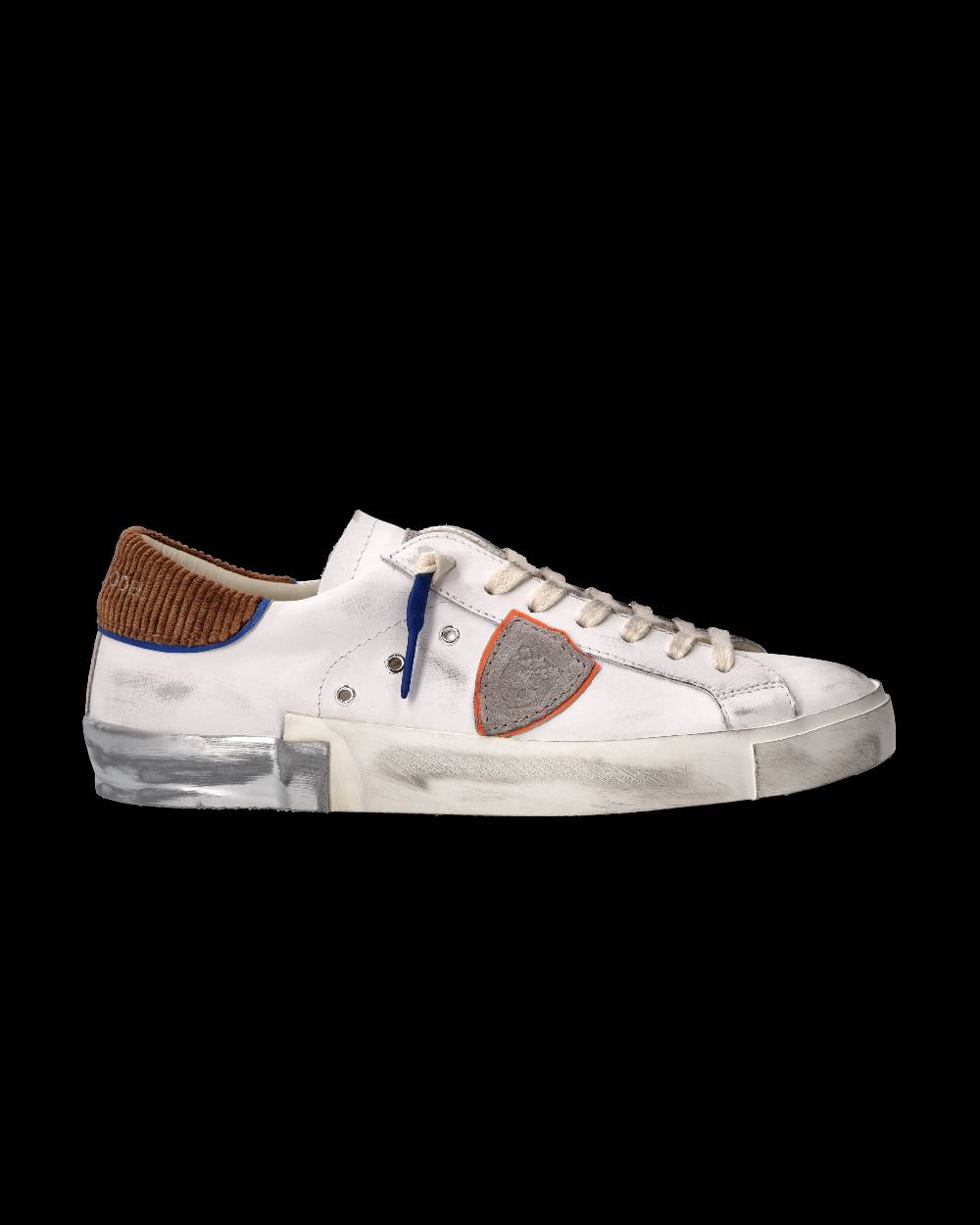 Philippe Model Sneaker Prsx Uomo, Bianco e Cognac 2025