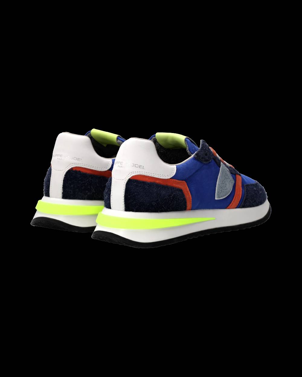 Philippe Model Sneaker Tropez 2.1 Uomo, Blu e Arancio Spedizione Gratuita