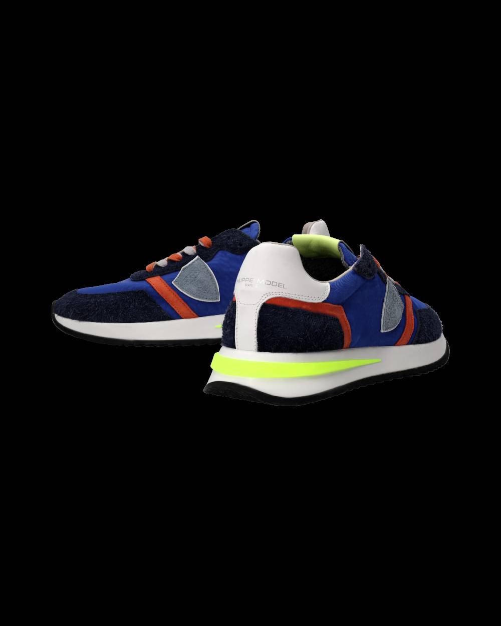 Philippe Model Sneaker Tropez 2.1 Uomo, Blu e Arancio Spedizione Gratuita
