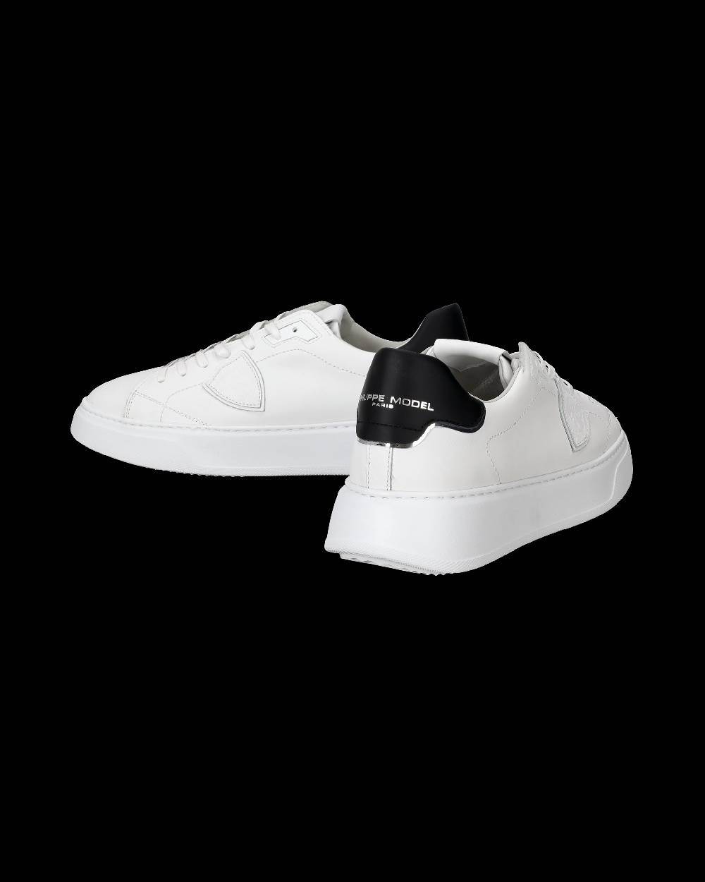 Philippe Model Sneaker bassa Temple uomo - bianco e nero Consegna Veloce