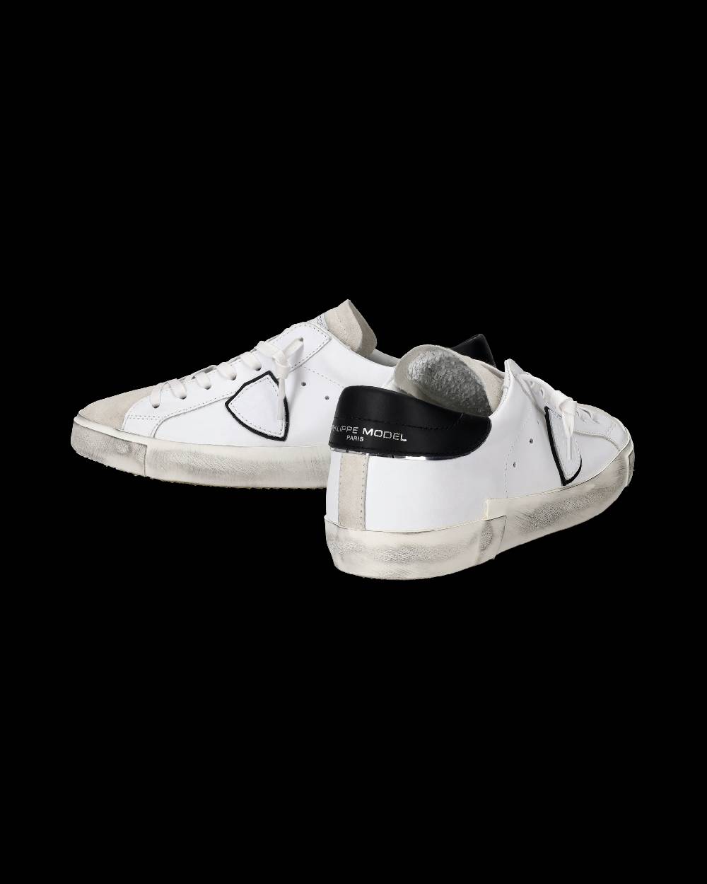 Philippe Model Sneaker bassa Prsx uomo - bianco e nero Shopping Online