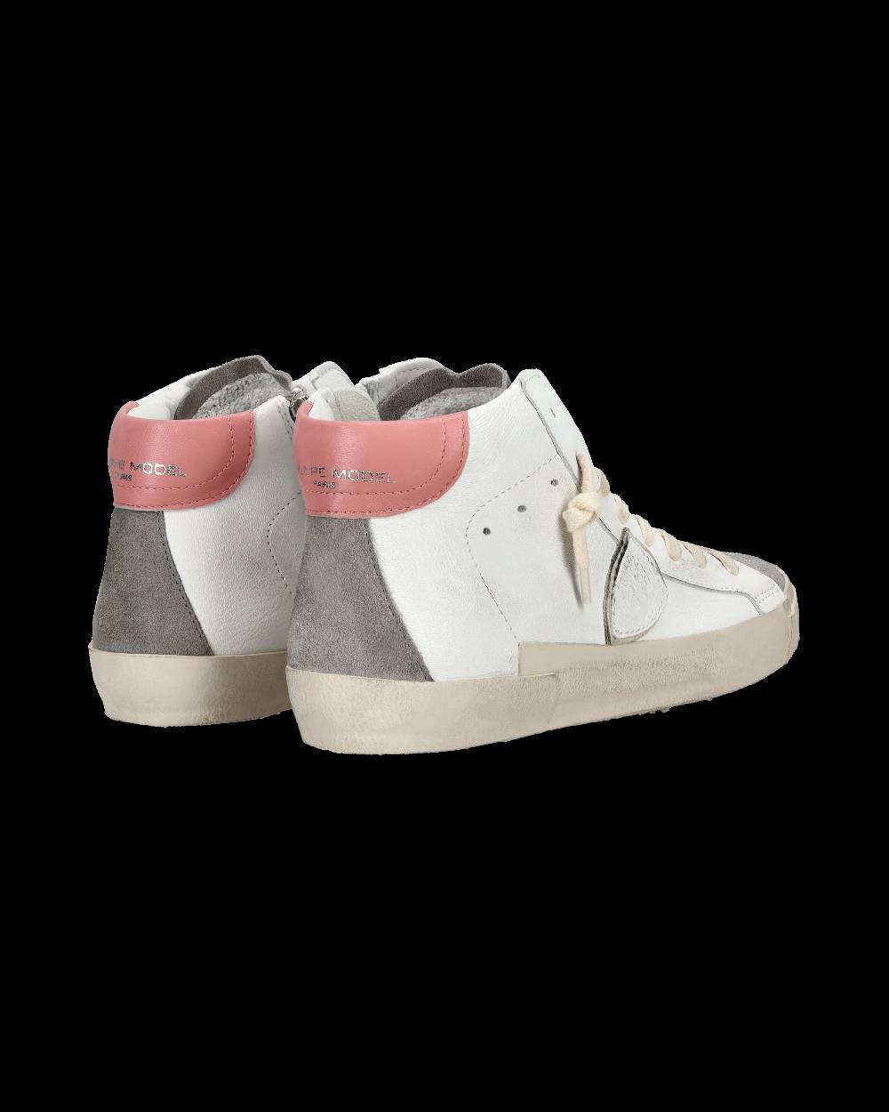 Philippe Model Sneaker casual Prsx da donna in pelle - Antracite e bianco Economico