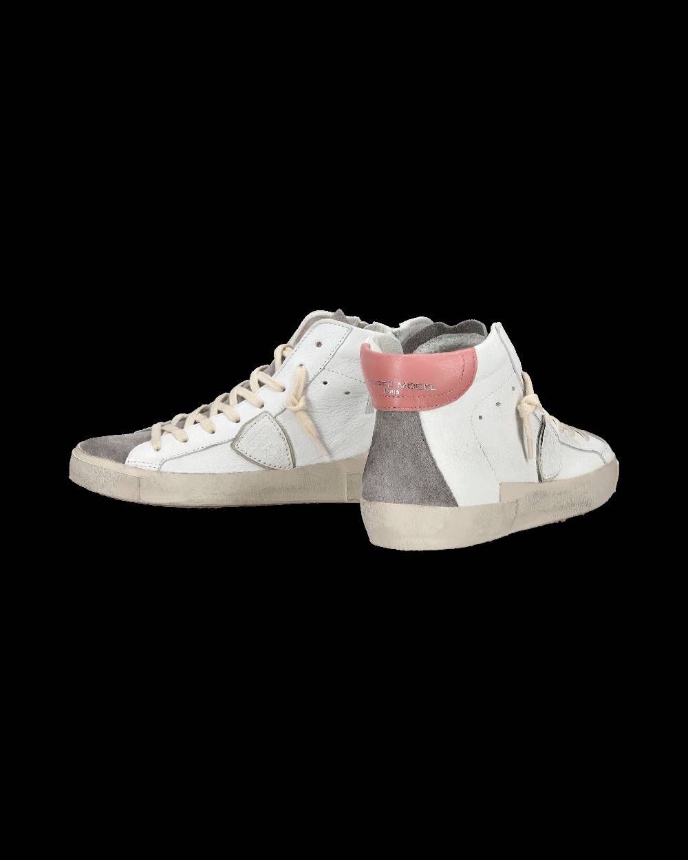 Philippe Model Sneaker casual Prsx da donna in pelle - Antracite e bianco Economico