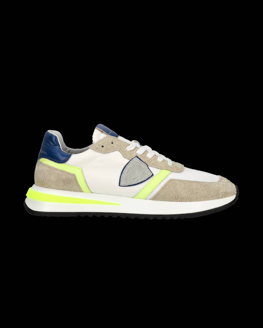 Philippe Model Sneaker bassa Tropez 2.1 uomo - bianco, giallo e blu Outlet