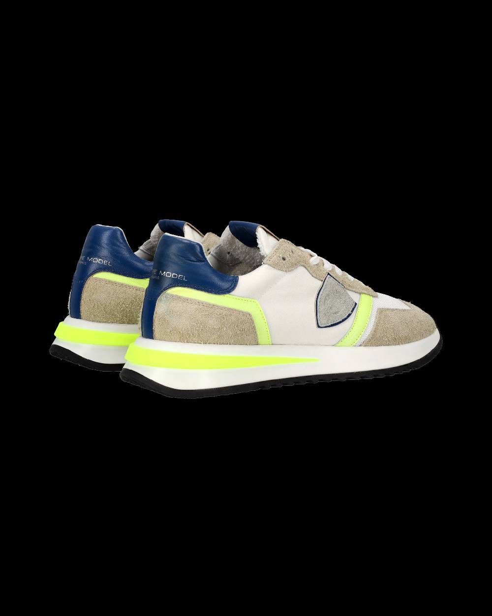 Philippe Model Sneaker bassa Tropez 2.1 uomo - bianco, giallo e blu Outlet