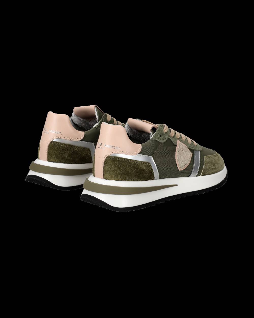 Philippe Model Sneaker basse Tropez 2.1 donna - verde militare e rosa Offerte