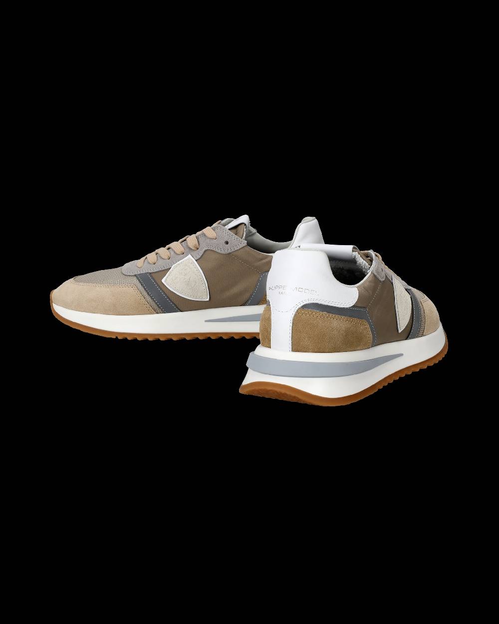 Philippe Model Sneakers Tropez 2.1 da Uomo in Pelle e Nylon in Tessuto Tecnico Negozio