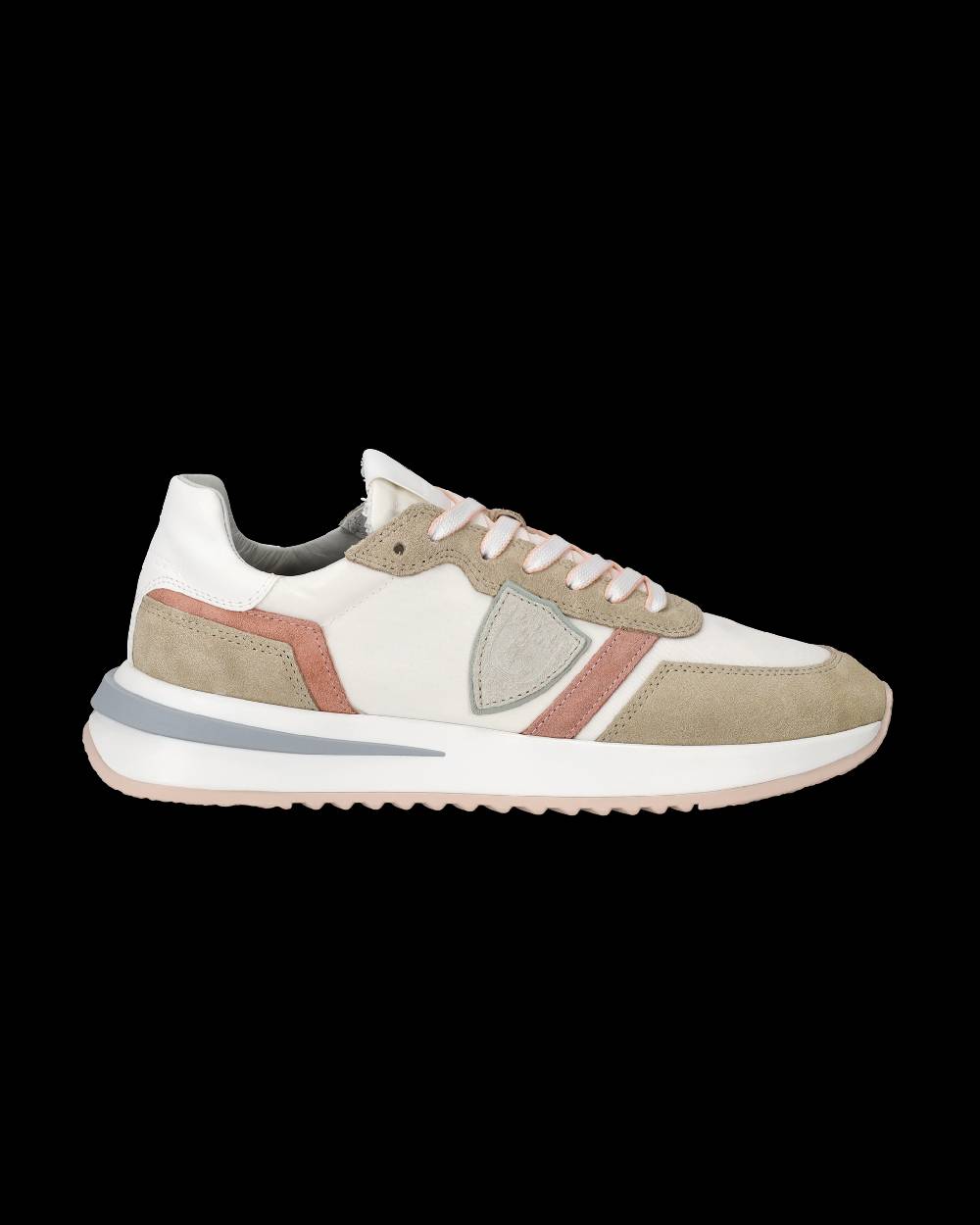 Philippe Model Sneakers Tropez 2.1 da Donna Bianche in Tessuto Tecnico Moda