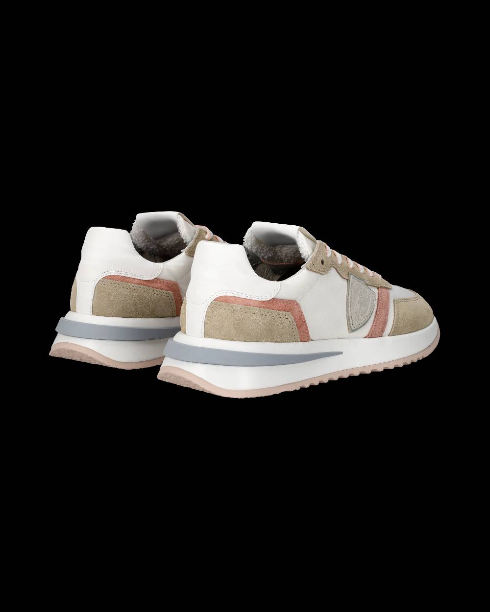 Philippe Model Sneakers Tropez 2.1 da Donna Bianche in Tessuto Tecnico Moda