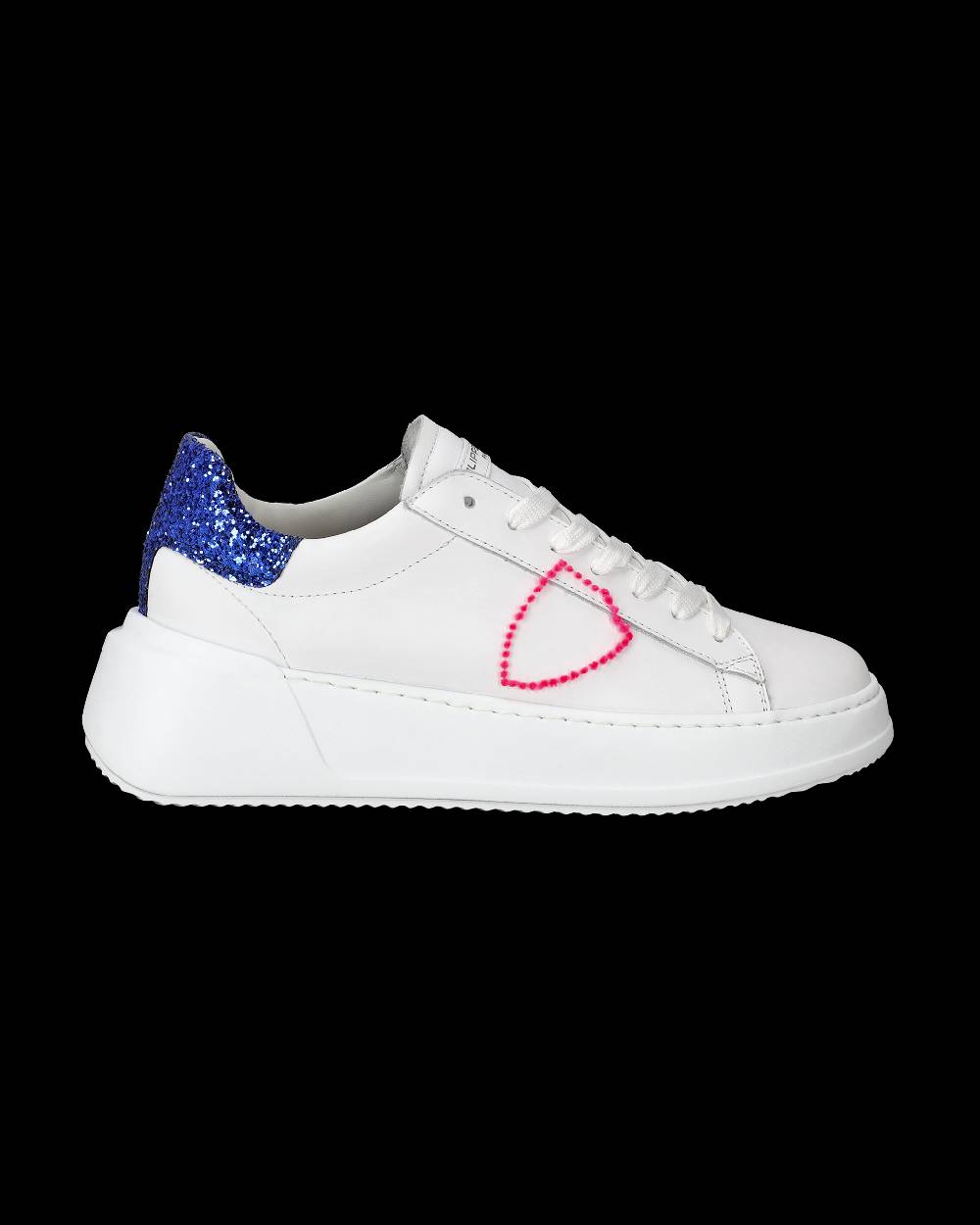 Philippe Model Sneaker basse Tres Temple donna - bianco e bluette 2025