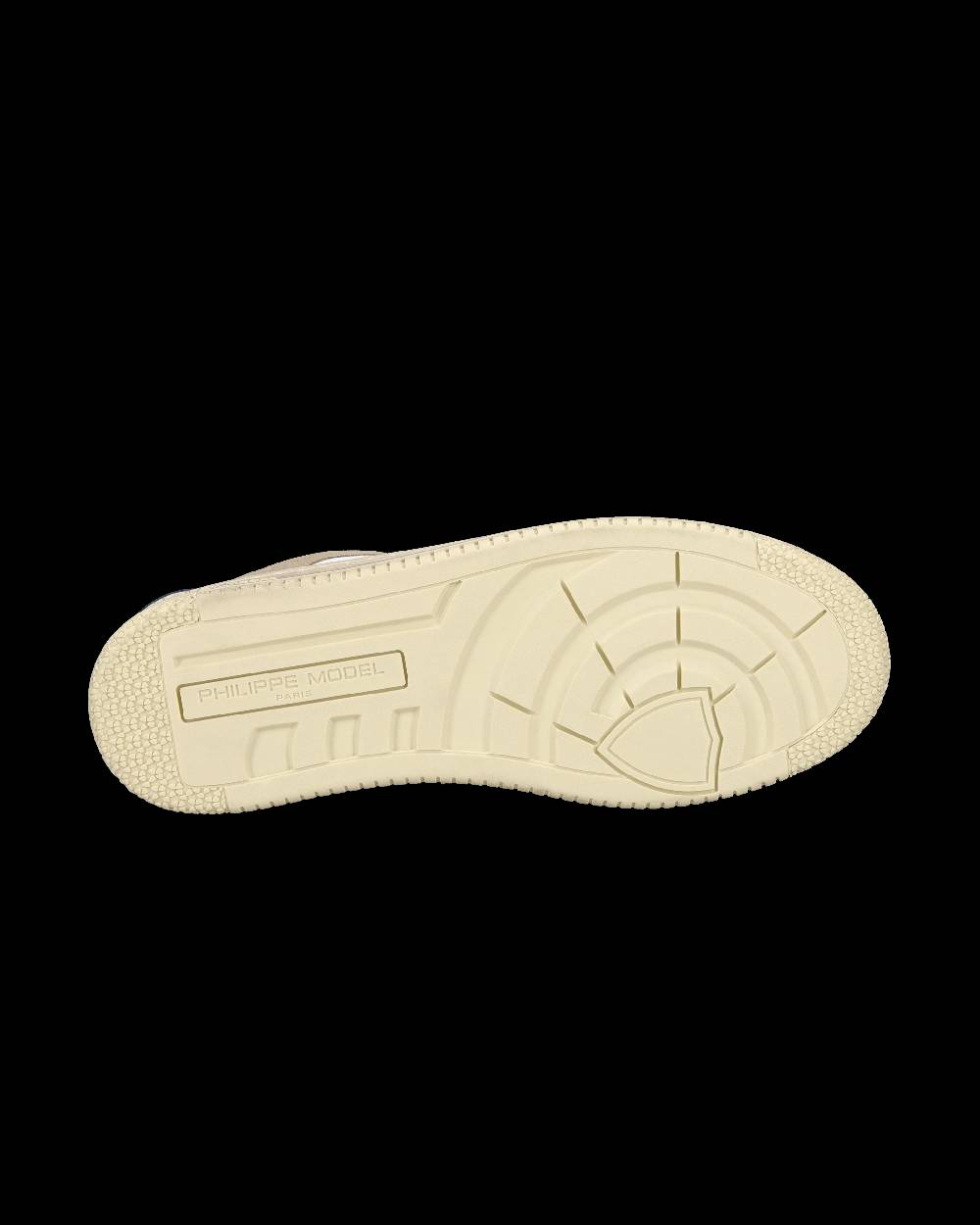 Philippe Model Sneaker streetwear Lyon da uomo in pelle riciclata - Bianco, verde e arancione 2025