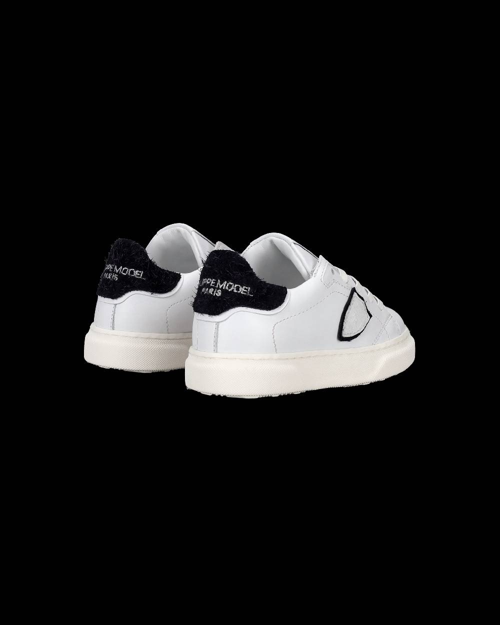 Philippe Model Sneakers da Bambini Temple Bianche e Blu in Pelle Promozione Limitata
