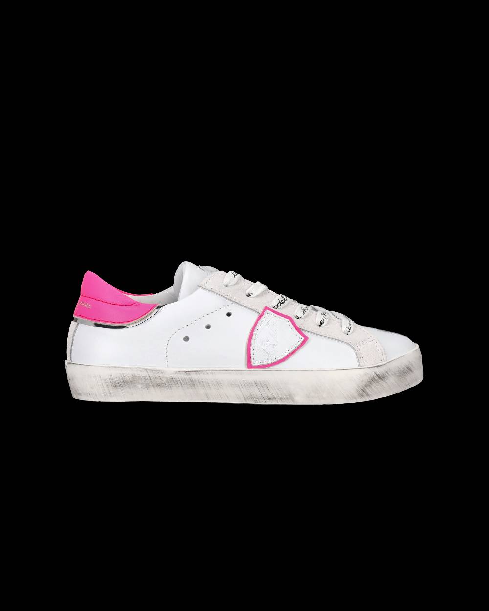 Philippe Model Sneakers Prsx basse da Bambini Bianche e Fucsia in Pelle Offerta migliore