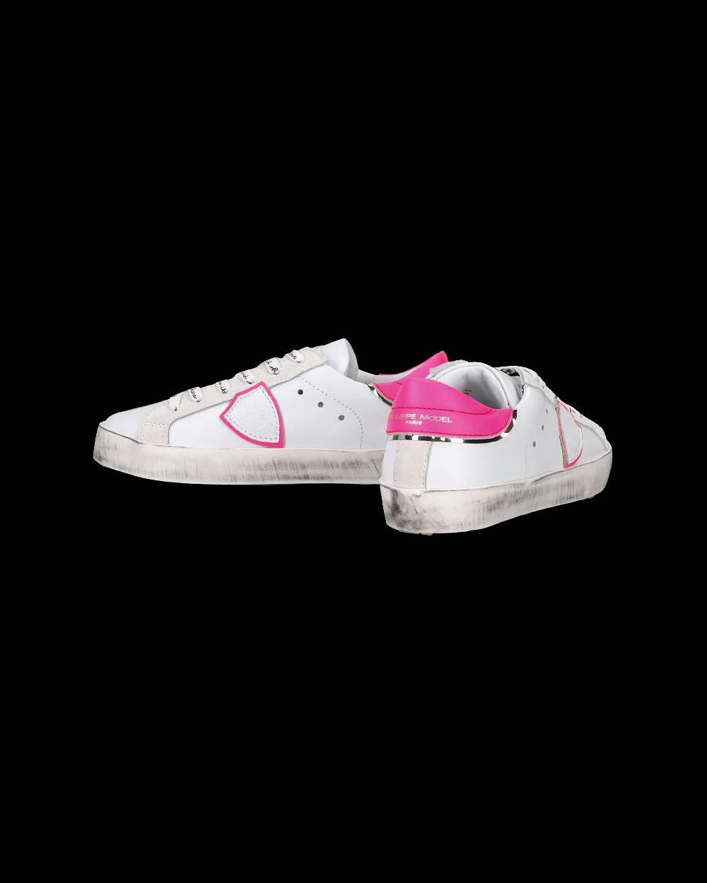Philippe Model Sneakers Prsx basse da Bambini Bianche e Fucsia in Pelle Offerta migliore