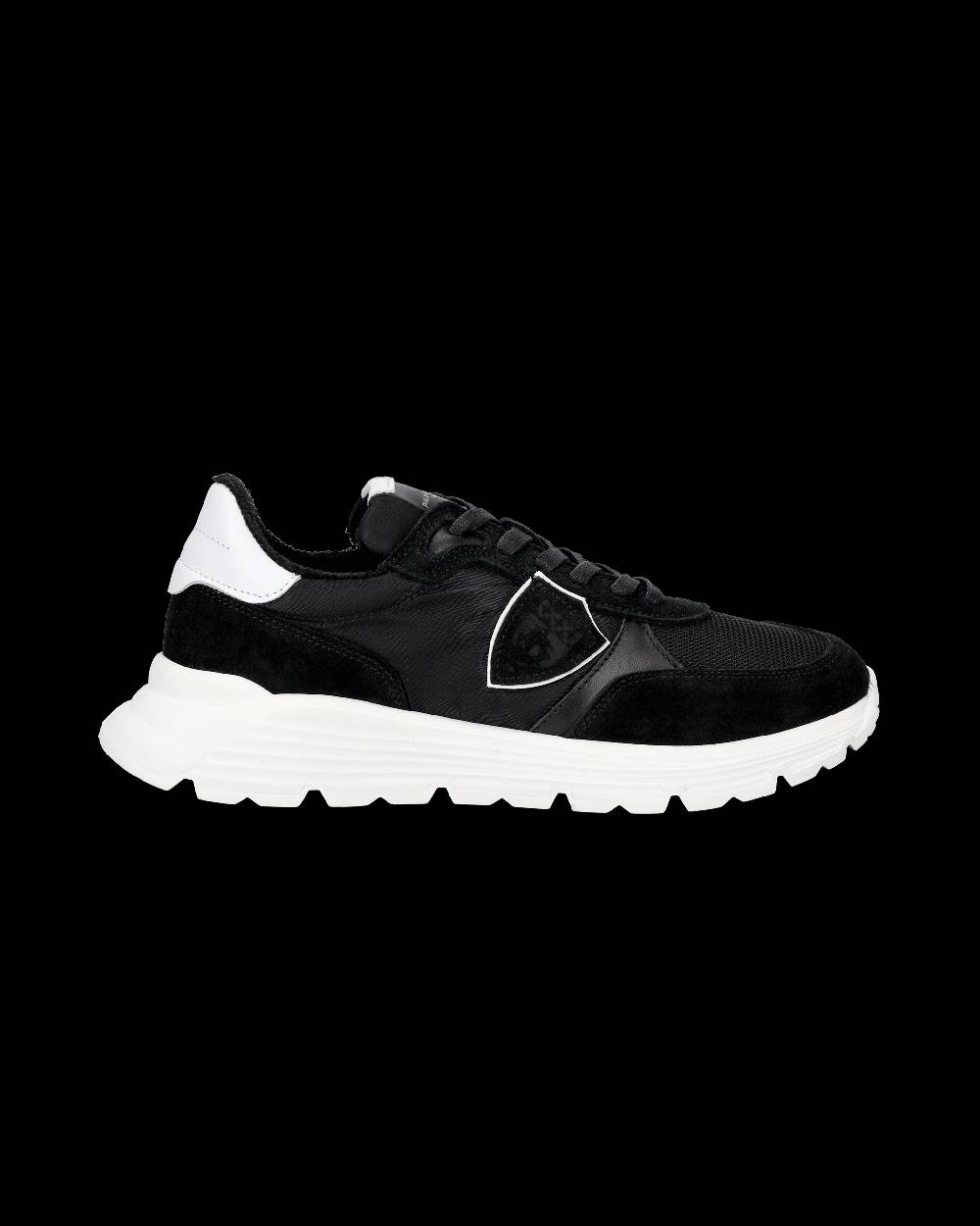 Philippe Model Sneakers Antibes da Ragazzi Nere in Tessuto Tecnico Vendita Economica