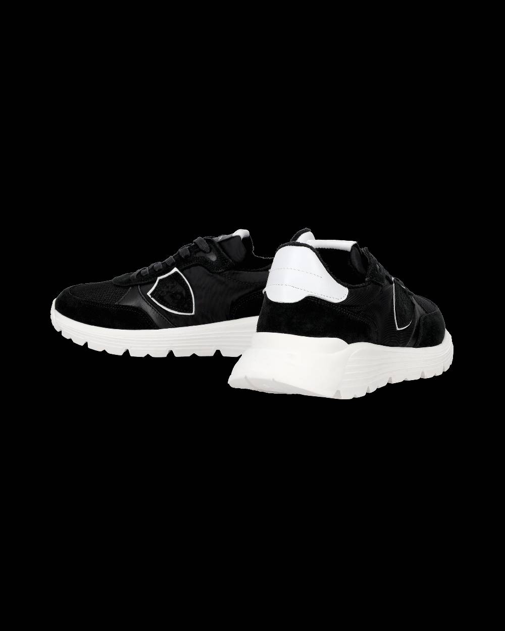 Philippe Model Sneakers Antibes da Ragazzi Nere in Tessuto Tecnico Vendita Economica