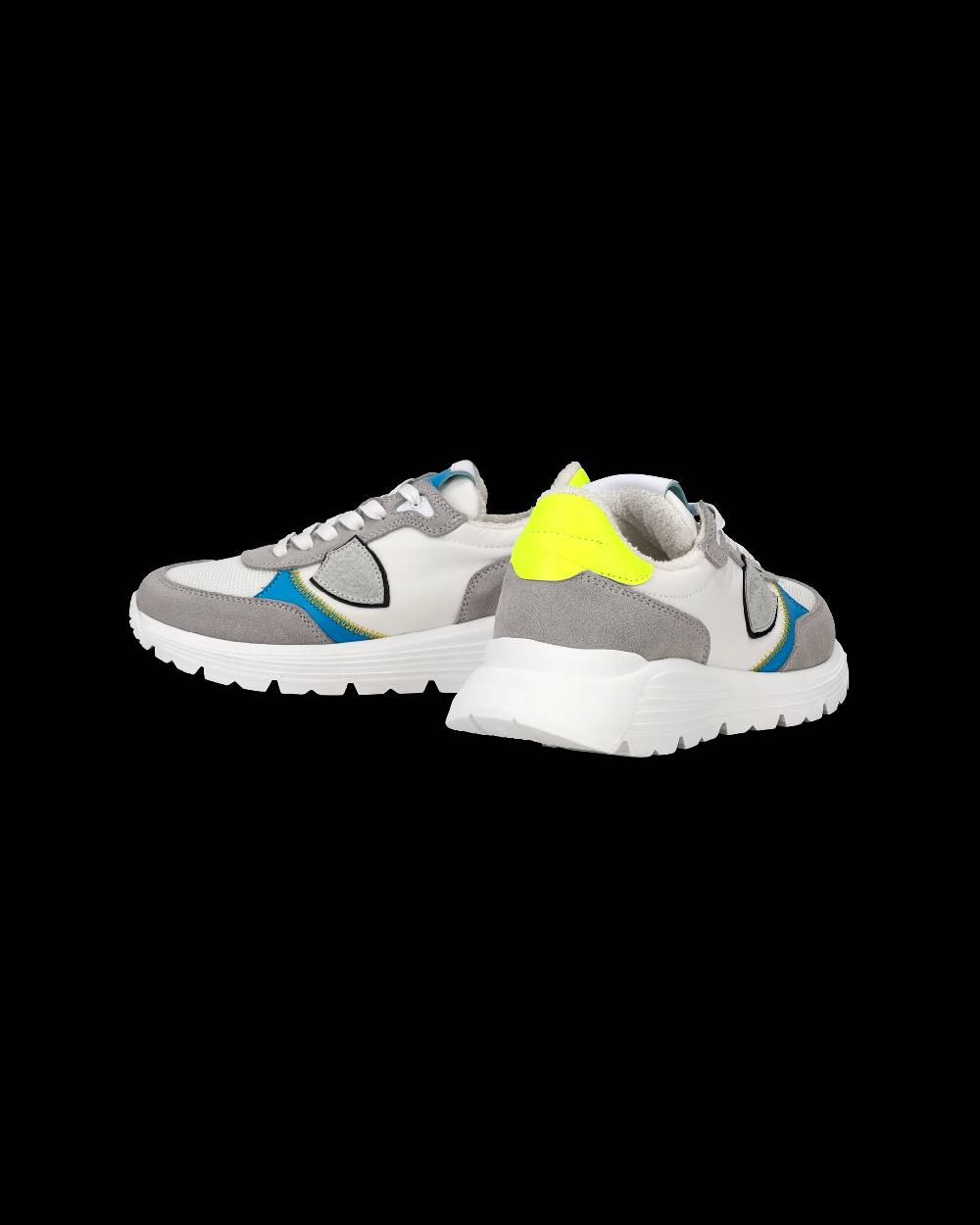 Philippe Model Sneakers Antibes da Bambini Grigie in Pelle Vendita