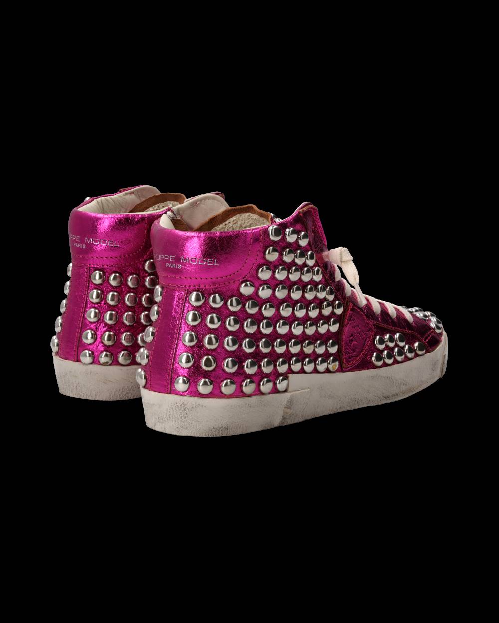 Philippe Model Sneaker Prsx Donna, Fucsia Metallizzato Qualità Garantita