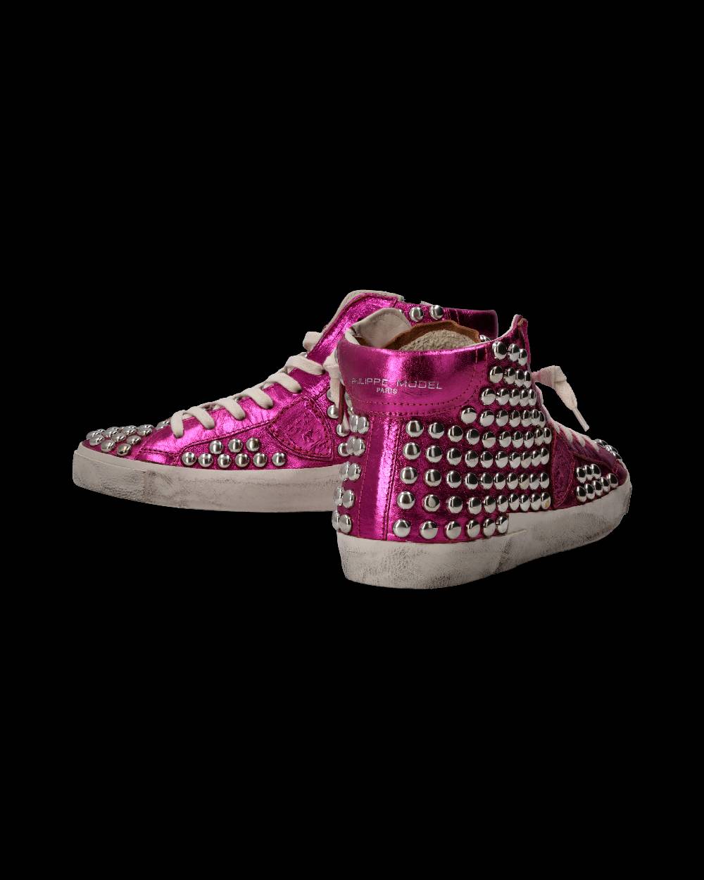 Philippe Model Sneaker Prsx Donna, Fucsia Metallizzato Qualità Garantita