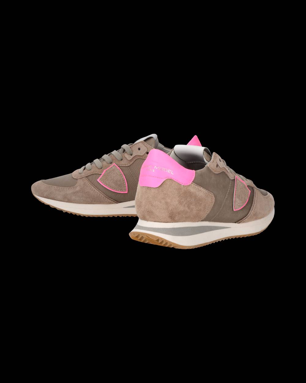 Philippe Model Sneaker Trpx Donna, Beige e Fucsia Sottocosto