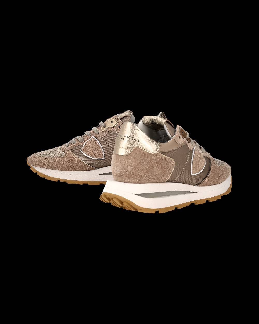 Philippe Model Sneaker Tropez Haute Donna, Beige Convenienza