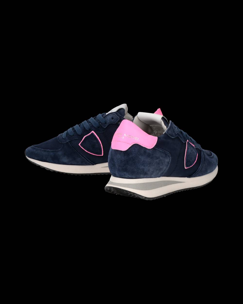 Philippe Model Sneaker Trpx Donna, Blu e Fucsia Presa