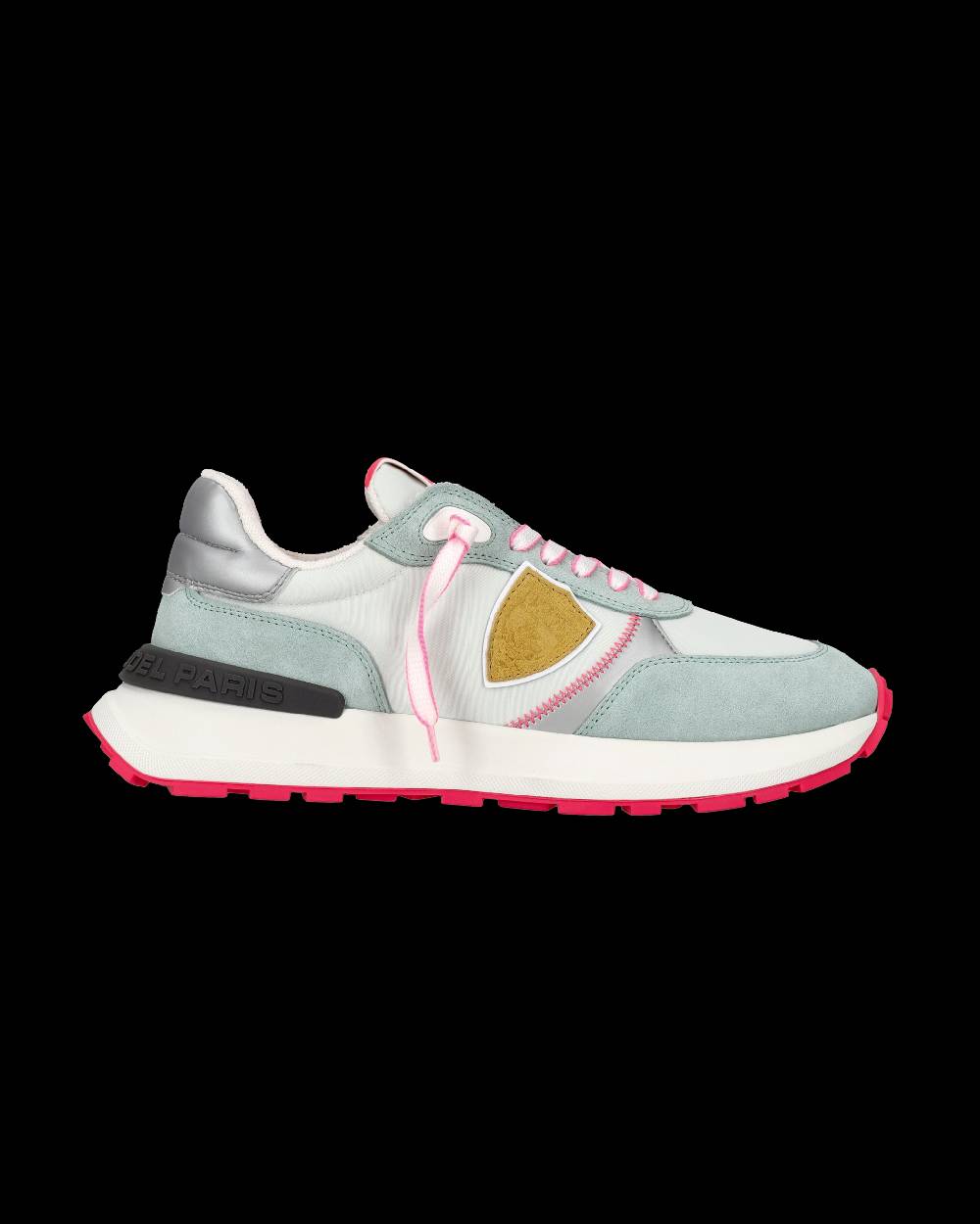 Philippe Model Sneaker bassa Antibes donna - verde acqua e fucsia Promozione