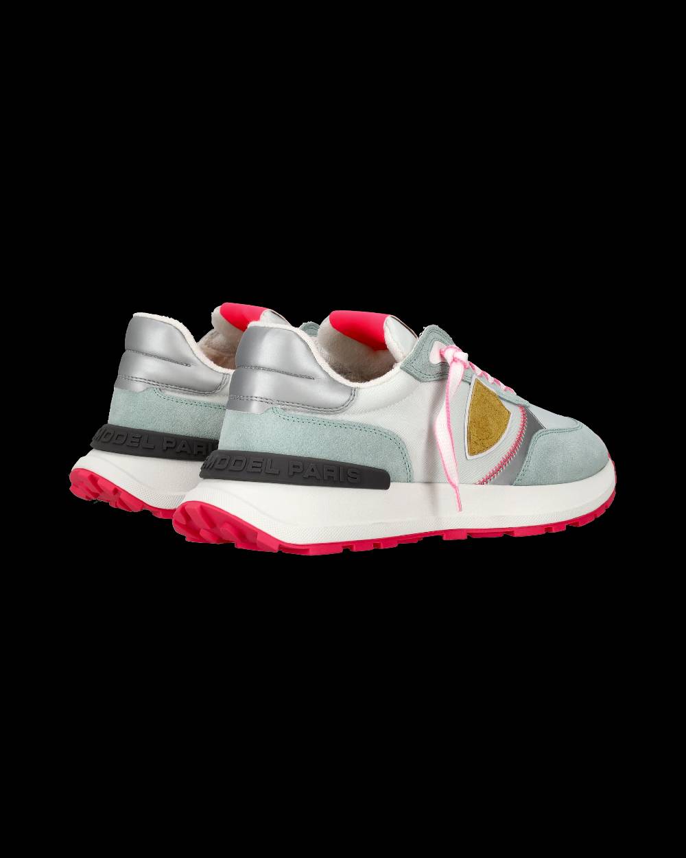 Philippe Model Sneaker bassa Antibes donna - verde acqua e fucsia Promozione