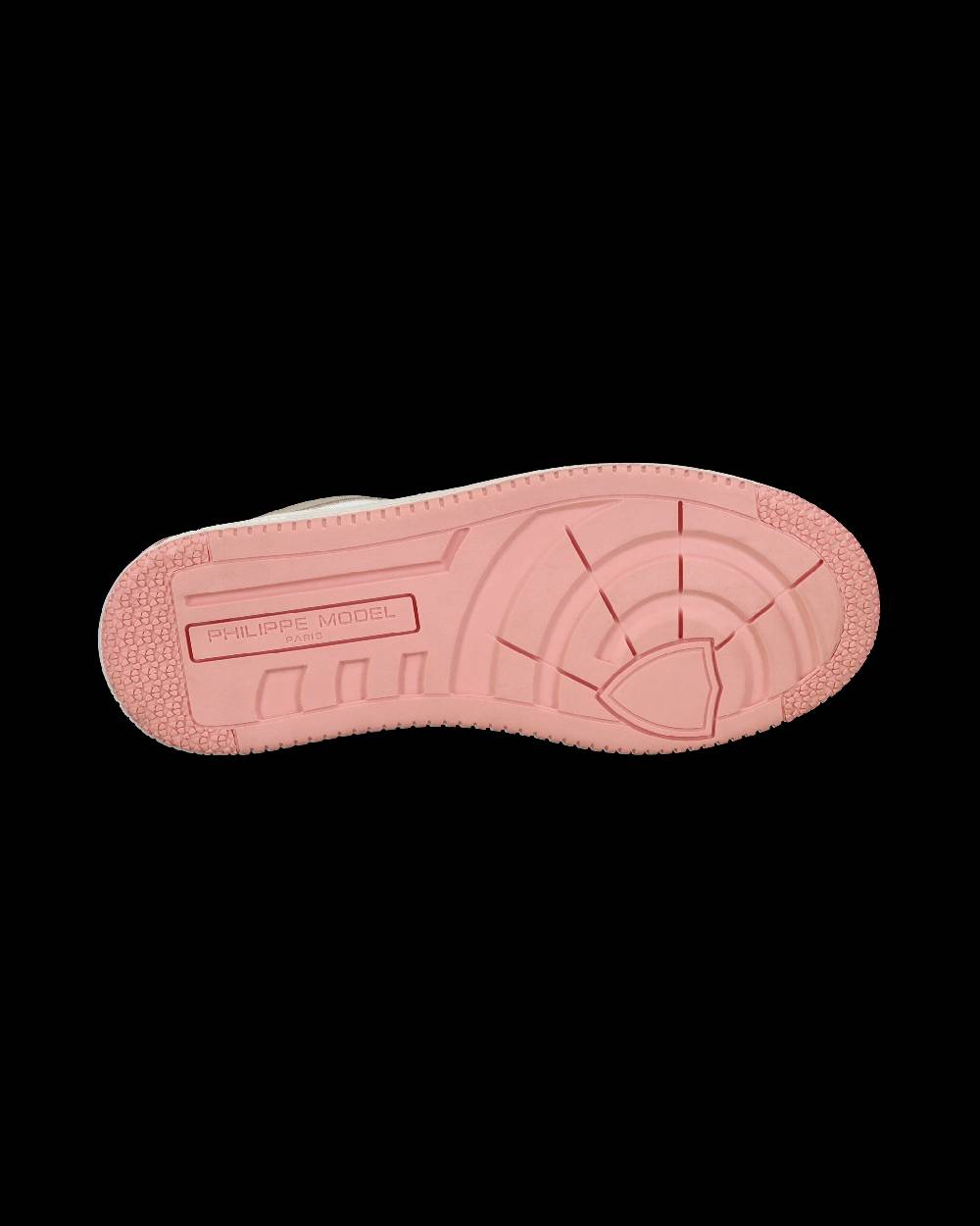 Philippe Model Sneakers Lyon da Donna Bianche e Rosa in Pelle Riciclata Novità