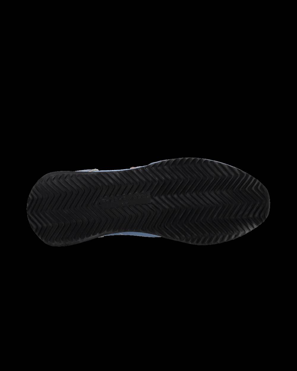 Philippe Model Sneaker casual Trpx da uomo in nylon e pelle Nabuk - Azzurro Presa