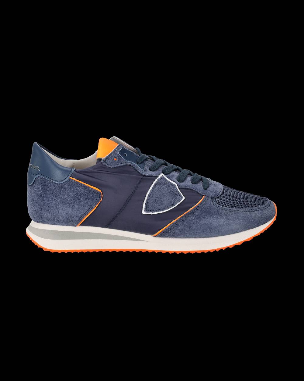 Philippe Model Sneakers Trpx da Uomo Blu e Arancioni in Tessuto Tecnico Offerta