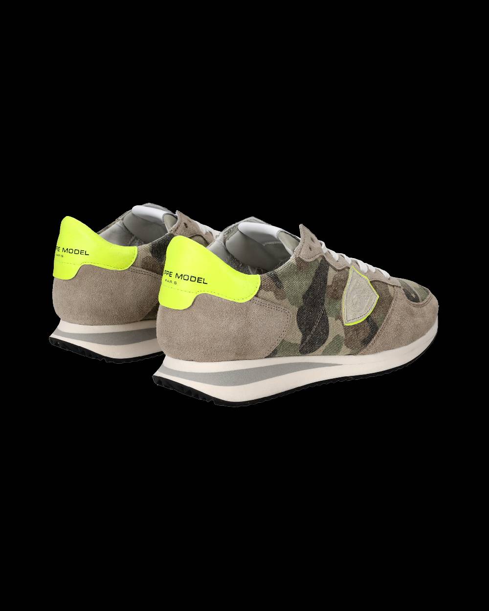 Philippe Model Sneakers Trpx da Uomo Verdi e Gialle in Tessuto Tecnico Hotsell