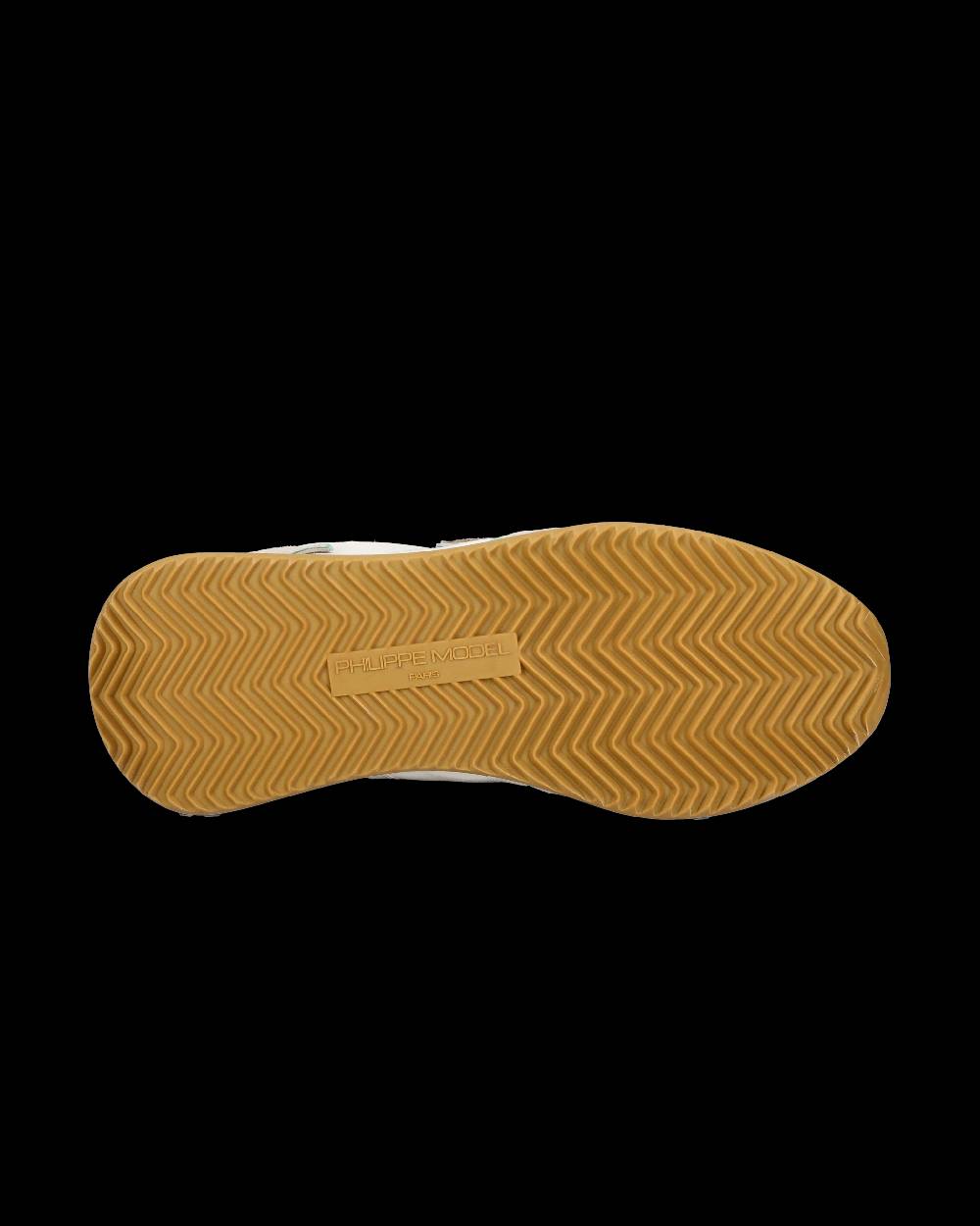 Philippe Model Sneaker bassa Trpx donna - bianco, acqua e oro Saldi