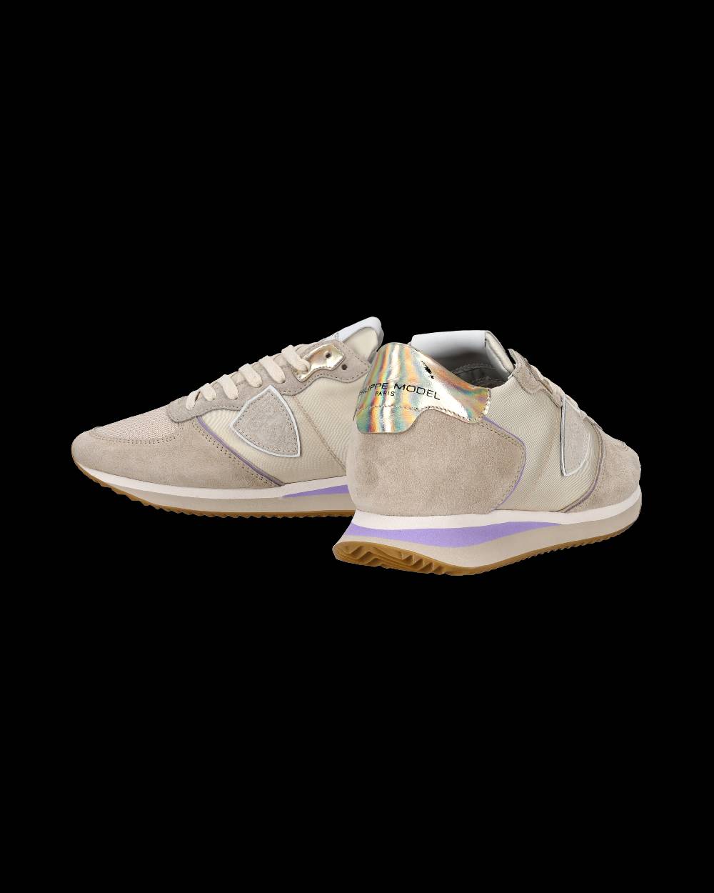 Philippe Model Sneaker bassa Trpx donna - beige e violetto Offerte