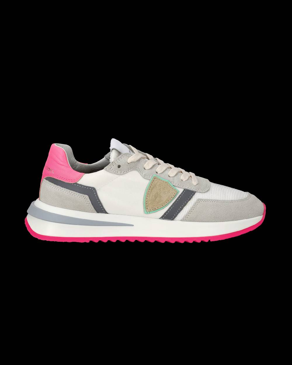 Philippe Model Sneakers Tropez 2.1 da Donna Bianche e Fucsia in Tessuto Tecnico Hotsell