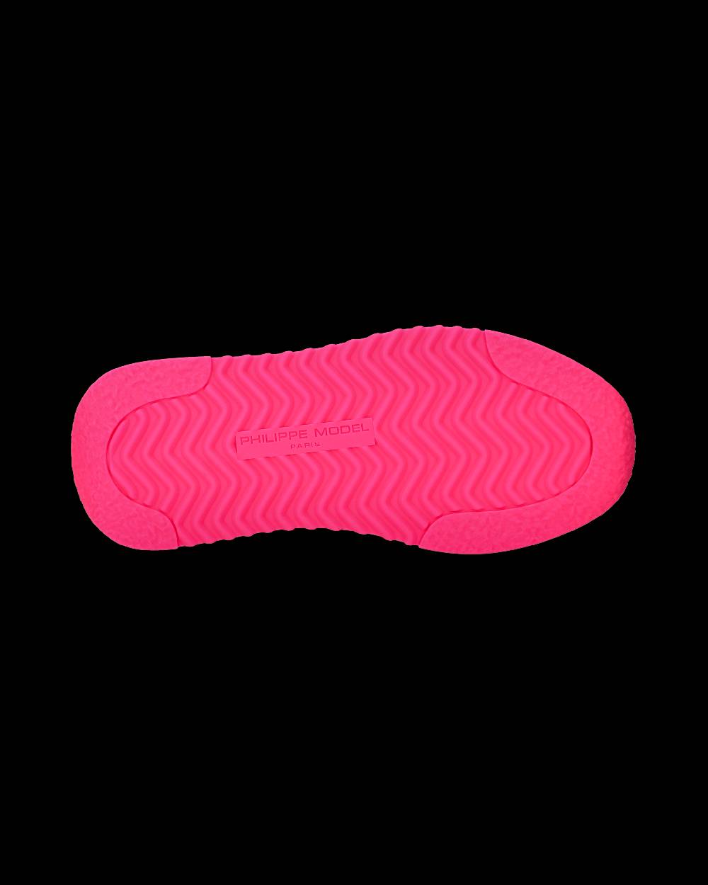 Philippe Model Sneakers Tropez 2.1 da Donna Bianche e Fucsia in Tessuto Tecnico Hotsell