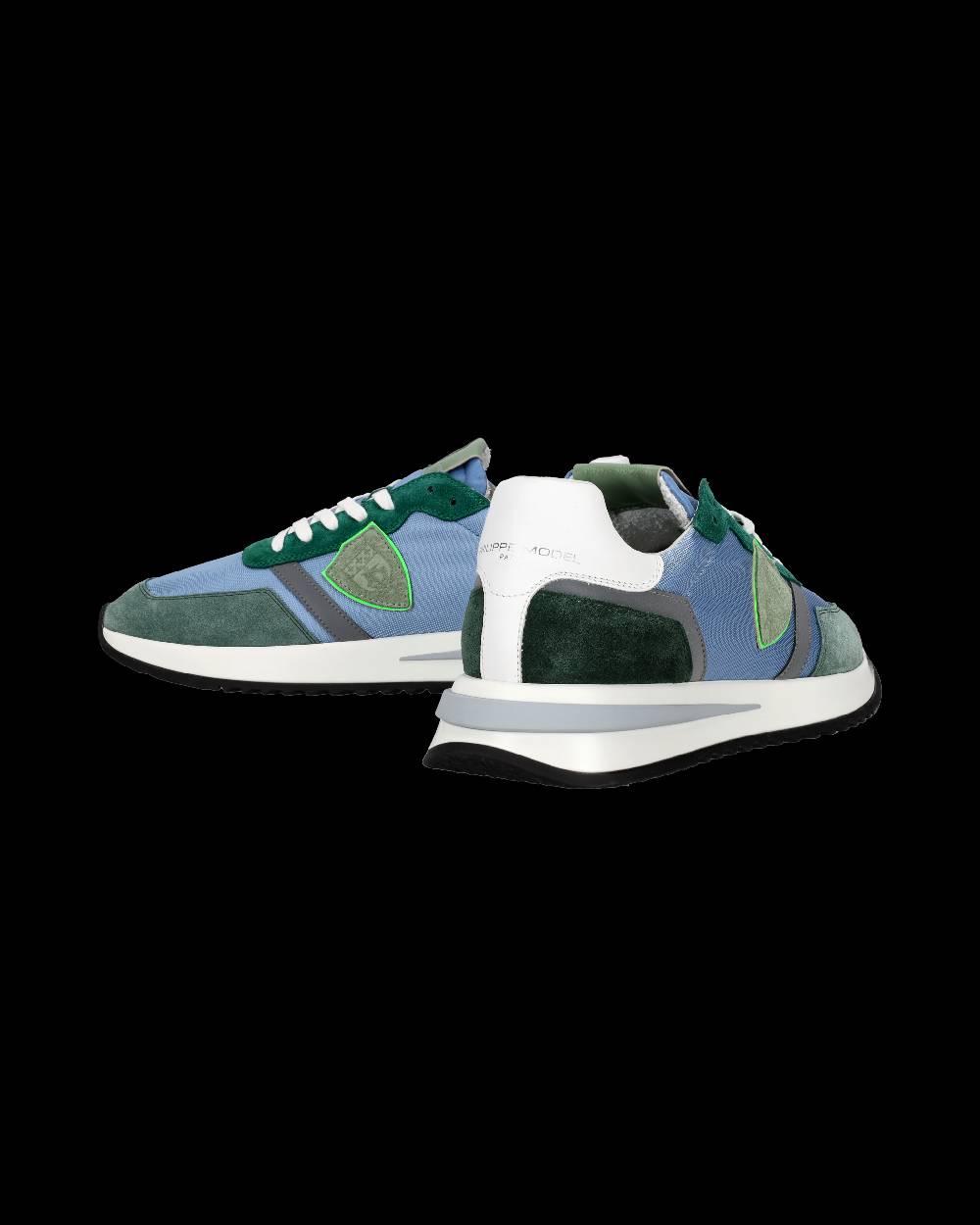 Philippe Model Sneaker bassa Tropez 2.1 uomo - verde e azzurro Vendita Economica