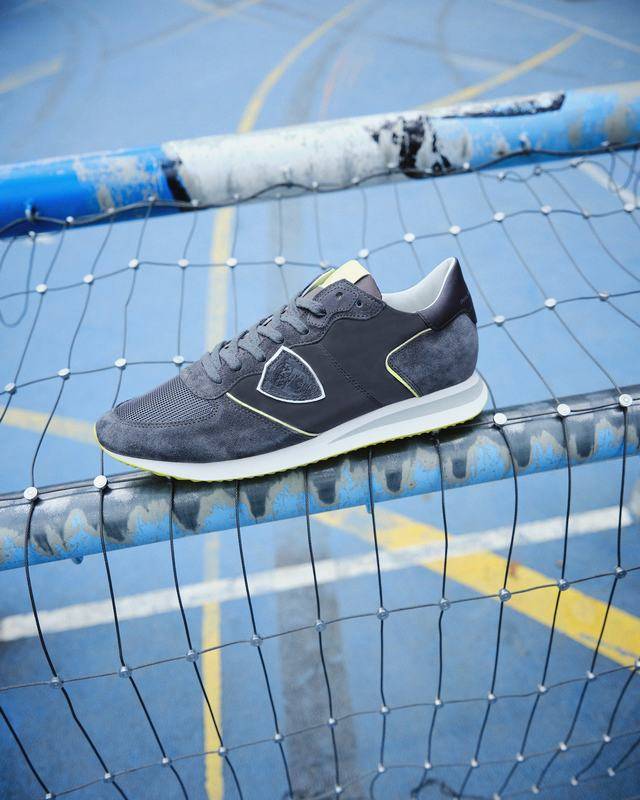 Philippe Model Sneaker basse Trpx uomo - antracite e giallo Vendite Flash