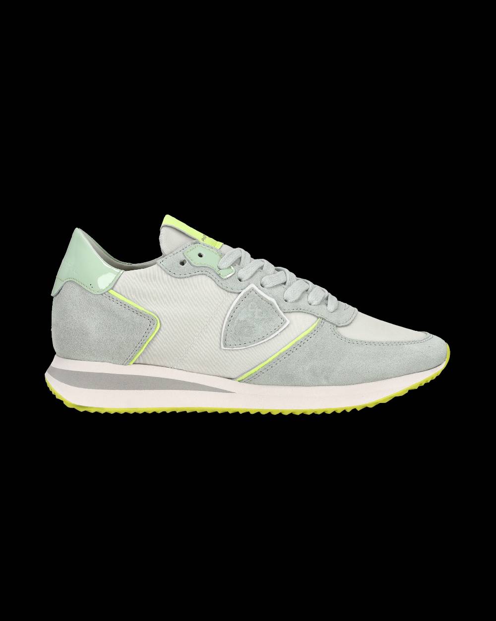 Philippe Model Sneaker bassa Trpx donna - verde acqua e giallo In Saldo