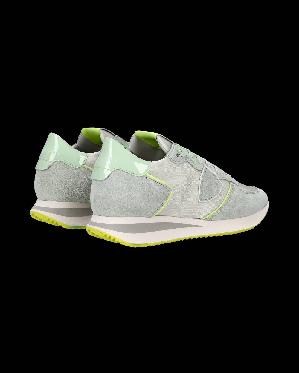 Philippe Model Sneaker bassa Trpx donna - verde acqua e giallo In Saldo