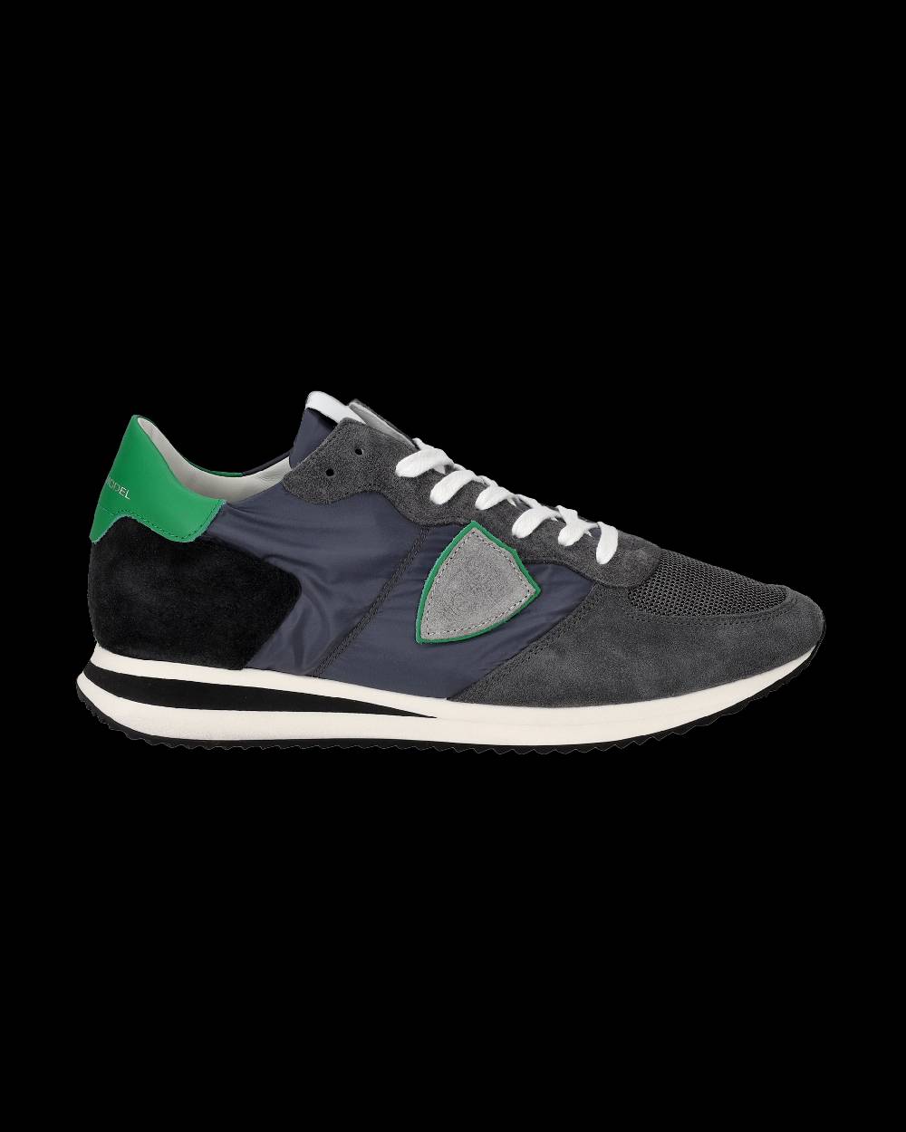 Philippe Model Sneakers Trpx da Uomo Grigie in Tessuto Tecnico In Linea