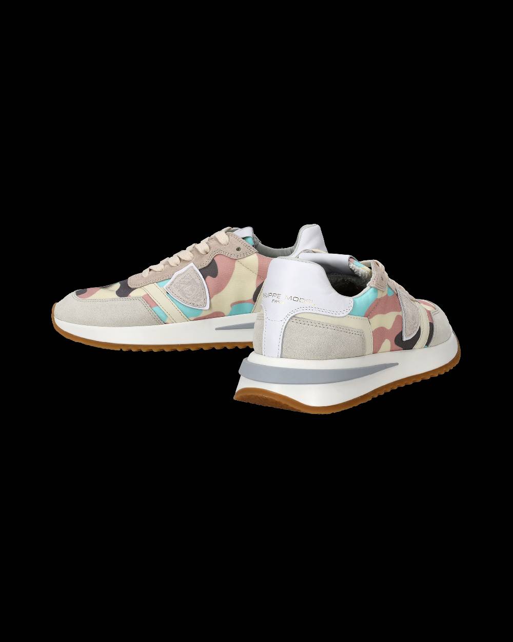 Philippe Model Sneakers Tropez 2.1 Bianche Donna in Tessuto Tecnico Nuovo