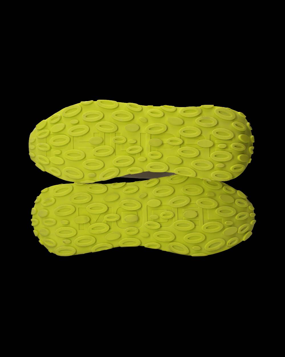 Philippe Model Sneaker Tropez Haute Uomo, Bianco e Giallo Fluo Offerta migliore