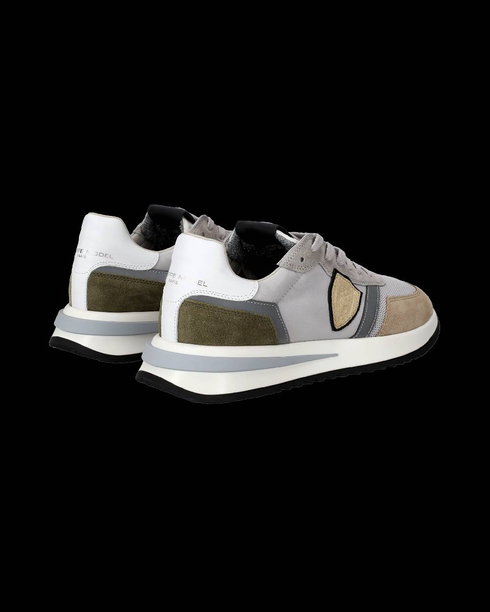 Philippe Model Sneakers Tropez 2.1 da Uomo Grigie in Tessuto Tecnico Shopping Online