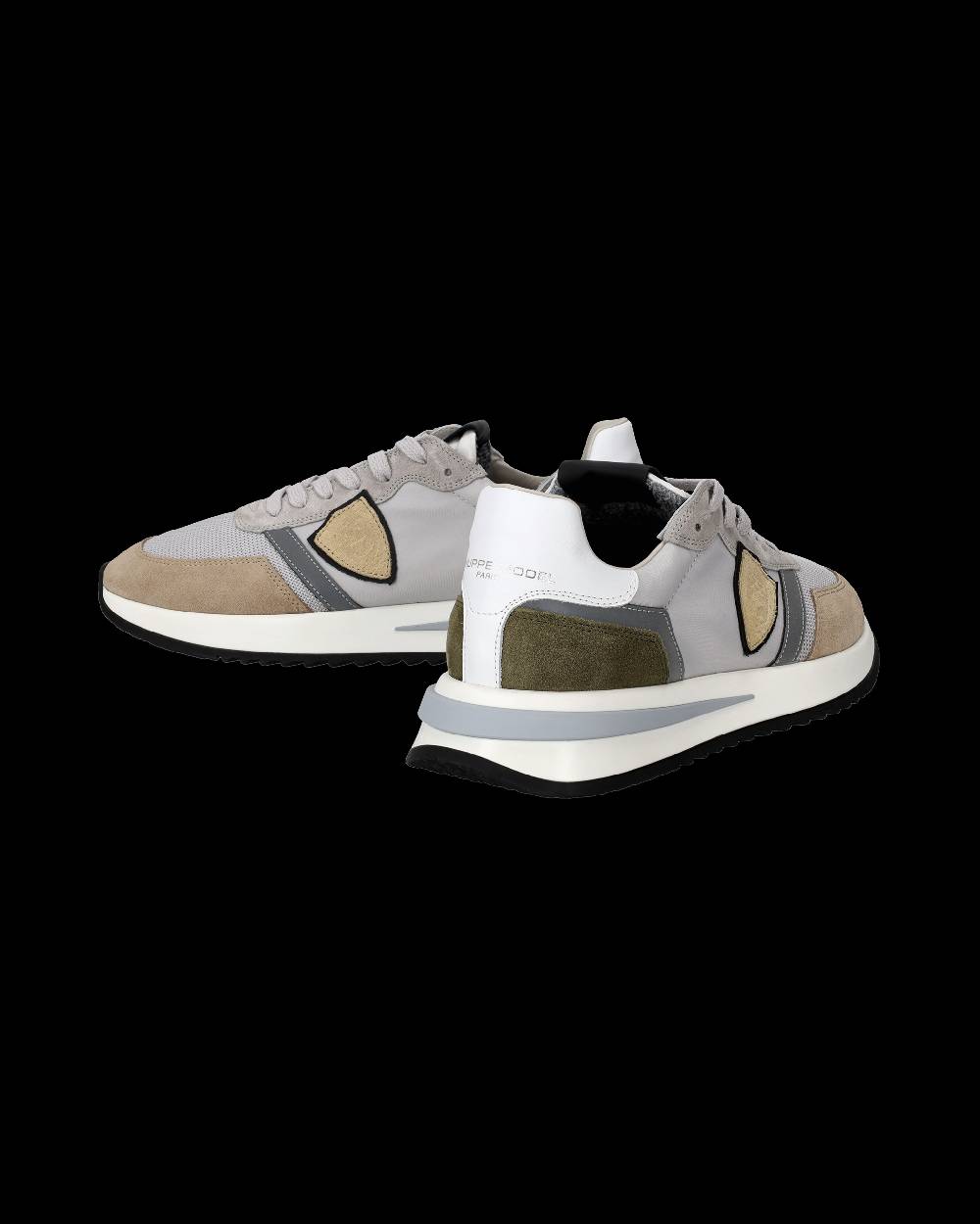 Philippe Model Sneakers Tropez 2.1 da Uomo Grigie in Tessuto Tecnico Shopping Online