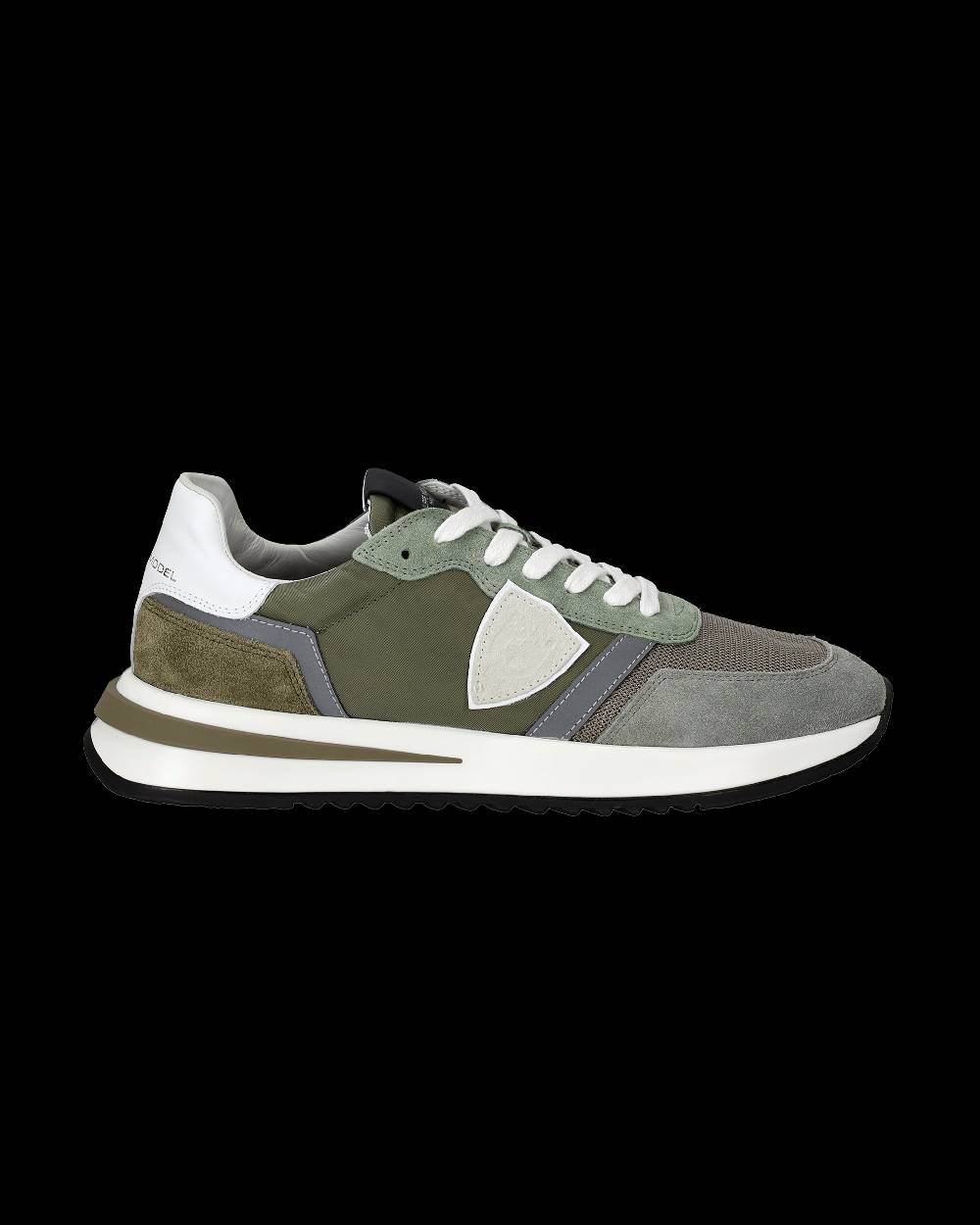 Philippe Model Sneakers Tropez 2.1 da Uomo Verdi in Tessuto Tecnico Affare Del Giorno