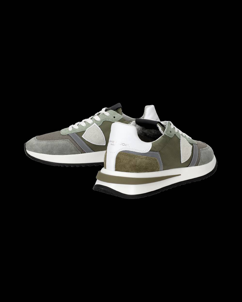 Philippe Model Sneakers Tropez 2.1 da Uomo Verdi in Tessuto Tecnico Affare Del Giorno