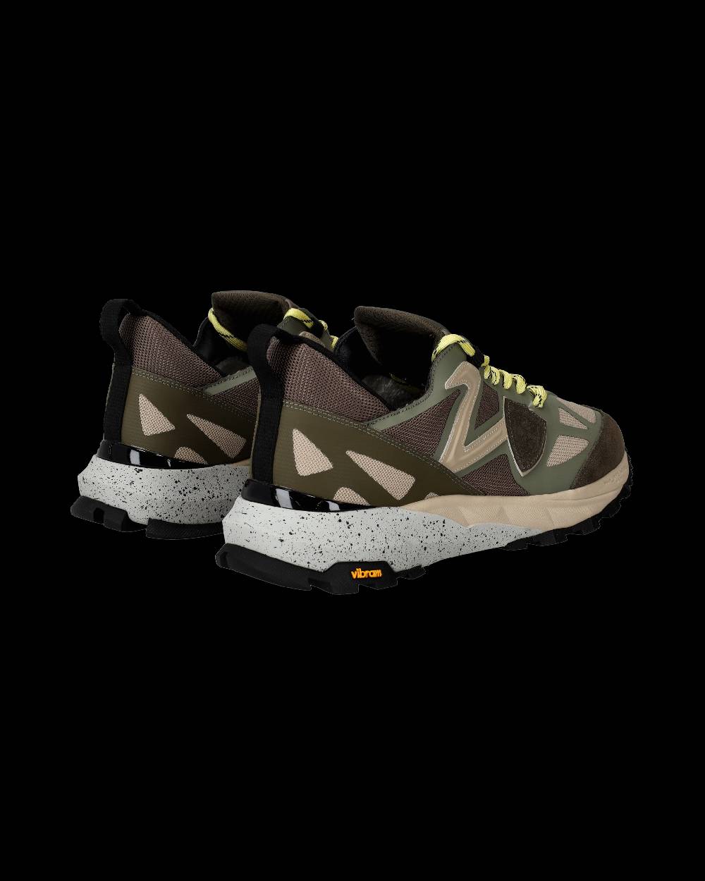 Philippe Model Sneaker trekking basse Rocx uomo - militare Convenienza
